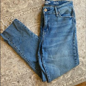 Women’s high rise ankle slim jeans